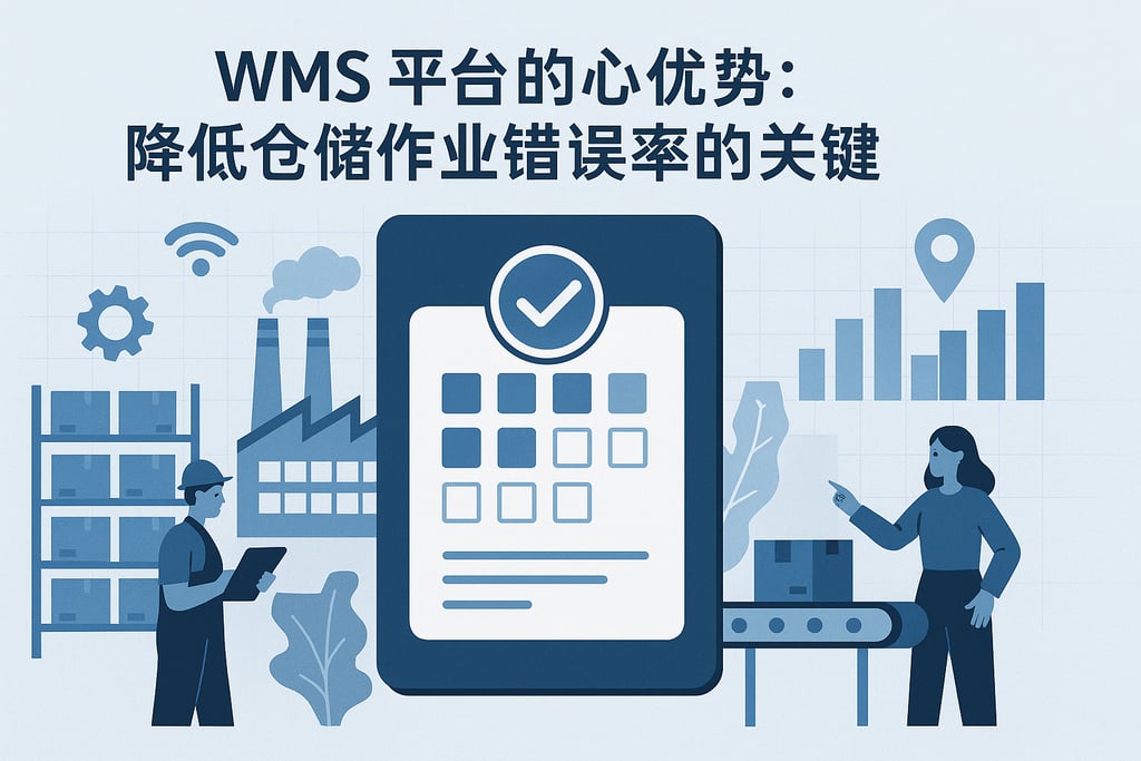 WMS 平台的核心优势：降低仓储作业错误率的关键